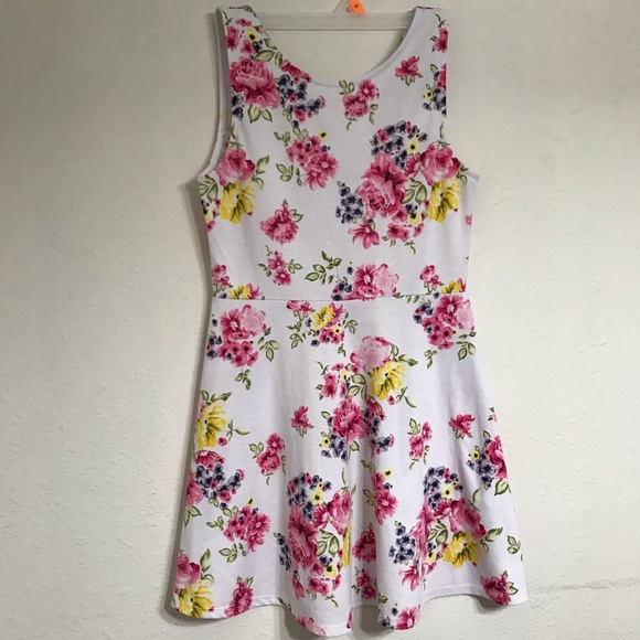 divided H&M Dresses & Skirts - Divided H&M floral dress 14 multiple colors u